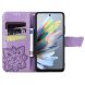 Чехол UniCase Butterfly Pattern для ZTE Blade A35 / Blade A55 - Light Purple (367719LV). Фото 2 из 6