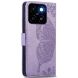 Чехол UniCase Butterfly Pattern для ZTE Blade A35 / Blade A55 - Light Purple (367719LV). Фото 5 из 6