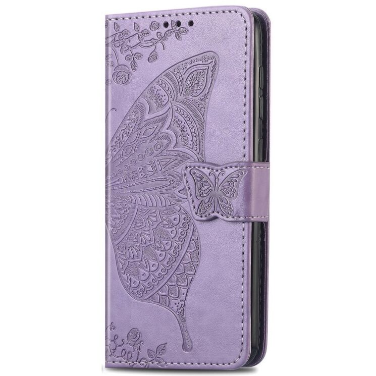 Чехол UniCase Butterfly Pattern для ZTE Blade A35 / Blade A55 - Light Purple: фото 4 из 6