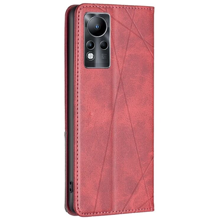 Чехол UniCase Geometric Pattern для Infinix Note 11 (X663B) / Note 12 (X663) - Red: фото 3 из 7