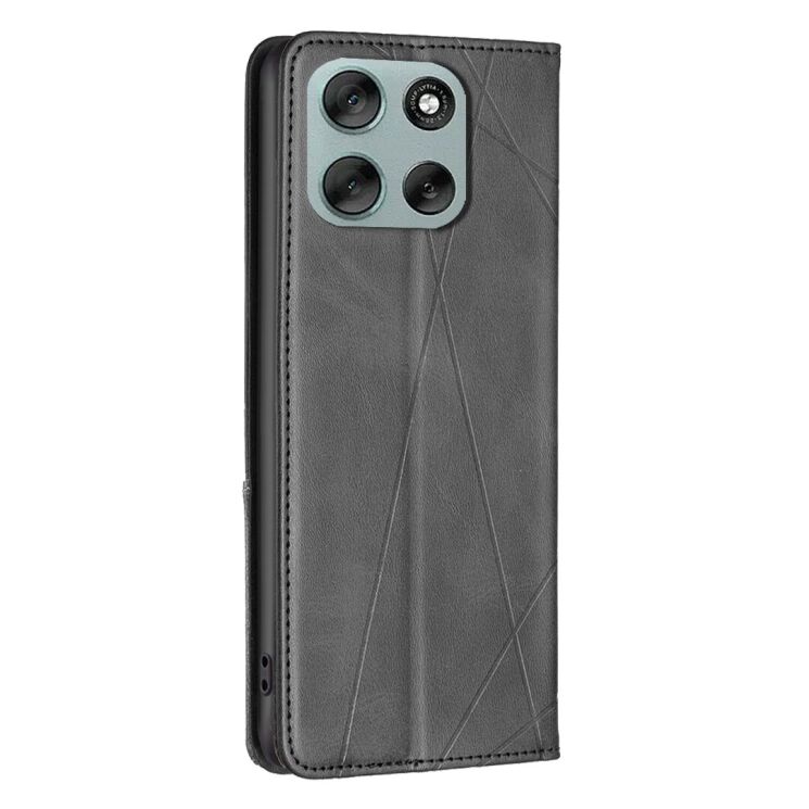Чохол UniCase Geometric Pattern для Motorola Moto G56 - Black: фото 3 з 9