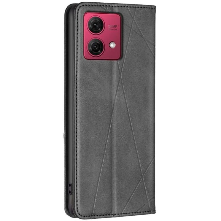 Чехол UniCase Geometric Pattern для Motorola Moto G84 - Black: фото 3 из 8