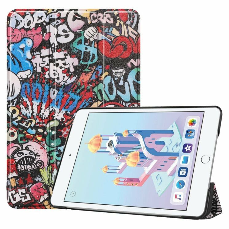 Чохол UniCase Life Style для Apple iPad mini (2019) - Graffiti Pattern: фото 1 з 9