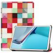 Чехол UniCase Life Style для Huawei MatePad 11 - Colorful Triangle Grid (284100B)