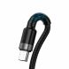 Дата-кабель BASEUS Cafule HW Quick Charging Type-C to USB - Grey / Black (895223C). Фото 4 з 19