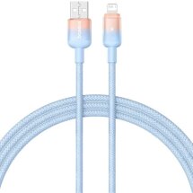 Кабель Baseus Discolor Series USB to Lightning (2.4A, 1m) P10374900 - Galaxy Blue: фото 1 из 21