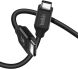 Кабель Belkin USB4 Type-C to Type-C 100W (0.8m) - Black (896322B). Фото 2 з 13