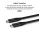 Кабель Belkin USB4 Type-C to Type-C 100W (0.8m) - Black (896322B). Фото 8 з 13