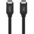 Кабель Belkin USB4 Type-C to Type-C 100W (0.8m) - Black: фото 1 з 13