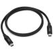 Кабель Belkin USB4 Type-C to Type-C 100W (0.8m) - Black (896322B). Фото 3 з 13
