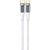 Кабель USAMS SJ574 Type-C to Type-C (100W, 5A, 1.2m) - White: фото 1 из 15