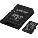 Карта памяти Kingston microSDXC 64GB Canvas Select Plus Gen3 UHS-I U1 V10 A1 (100MB/s) + адаптер (SDCS3/64GB) - Black (945178). Фото 2 из 7