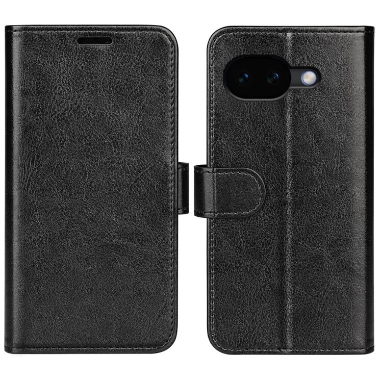 Классический чехол-книжка Deexe Wallet Style для Google Pixel 10a - Black: фото 1 из 8