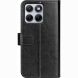 Классический чехол-книжка Deexe Wallet Style для Motorola Edge 70 Fusion - Black (409539B). Фото 6 из 8