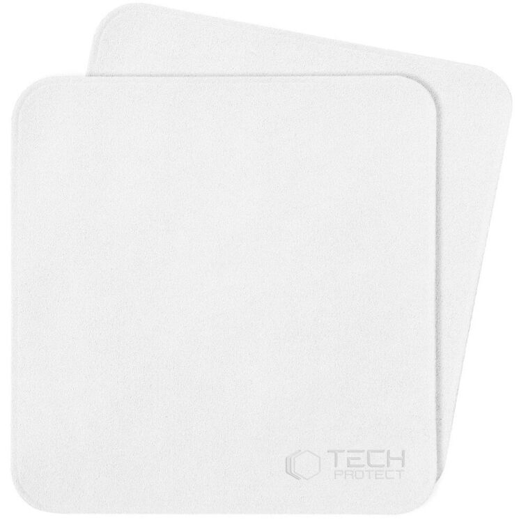 Комплект салфеток для дисплея Tech-Protect Polishing Cloth - White: фото 2 из 6