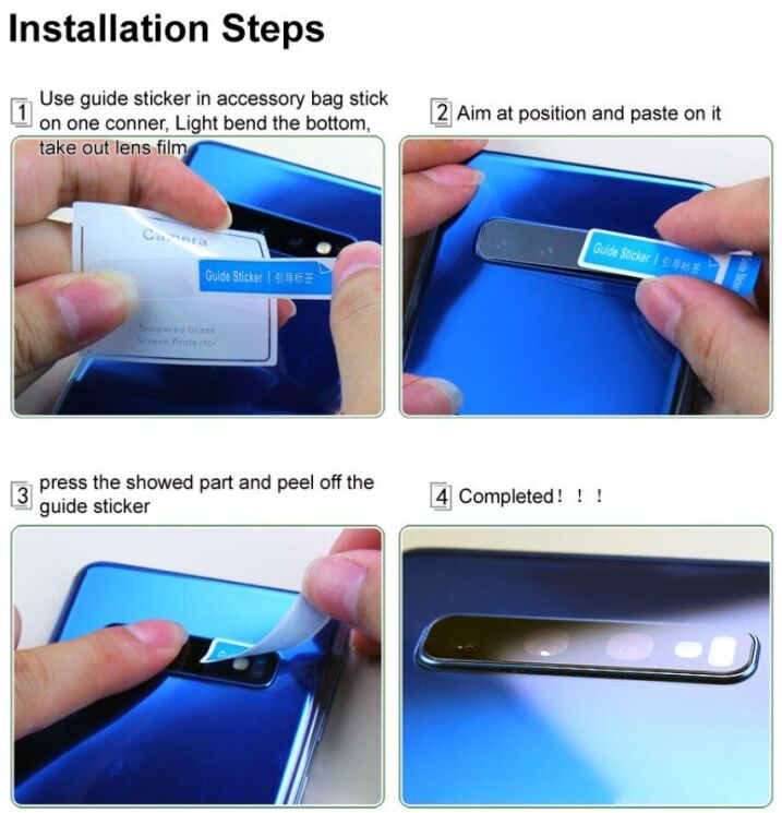Комплект захисних стекол IMAK Camera Lens Protector для Xiaomi 15 Ultra: фото 9 из 9