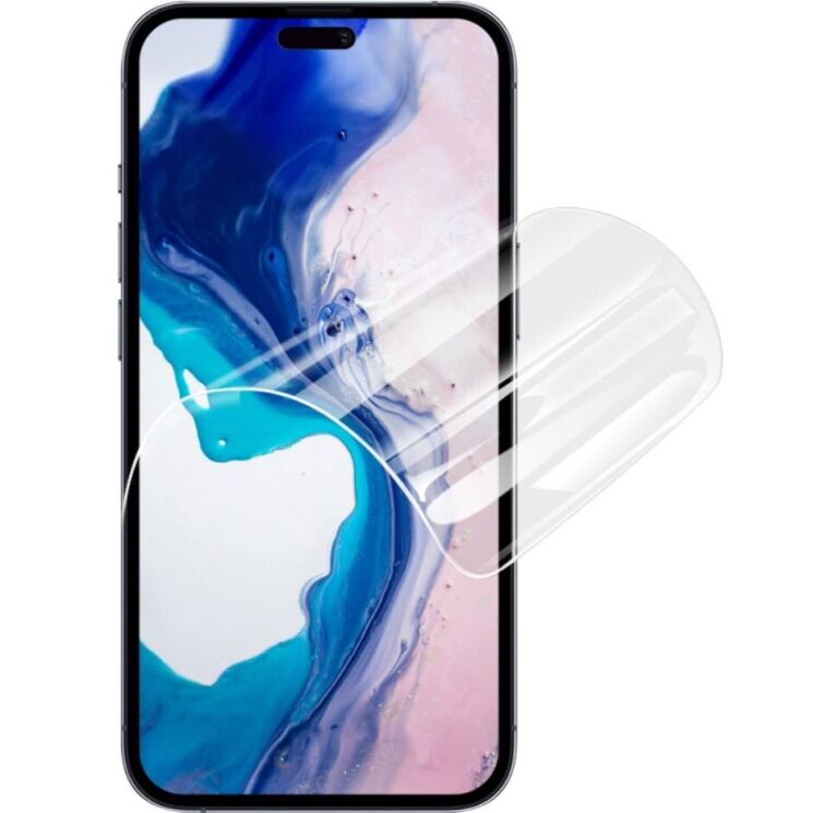 Защитная пленка IMAK Hydrogel Clear Film для Apple iPhone 16: фото 2 из 11