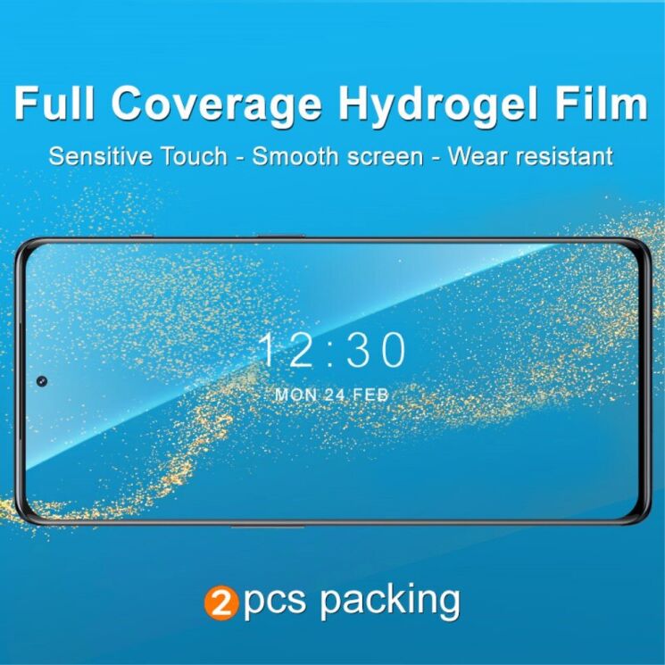 Комплект защитных пленок IMAK Full Coverage Hydrogel Film для OnePlus 11R / Ace 2: фото 4 из 12