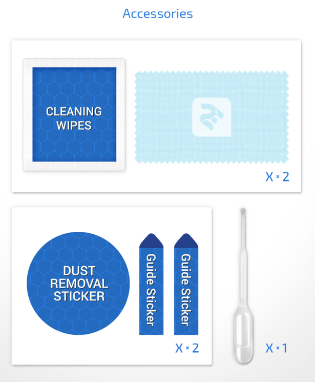 Комплект захисних стекол (2 в 1) 2E Basic Full Glue для Xiaomi Redmi Note 8 / Note 8 (2021) - Black: фото 6 з 6