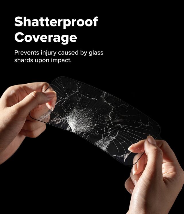 Комплект защитных стекол (2шт) Ringke Easy Slide Privacy для iPhone 17 (8800328811881) - Black (407715B) Комплект защитных стекол (2шт) Ringke Easy Slide Privacy для iPhone 17 (8800328811881) - Black: фото 16 из 21