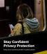 Комплект защитных стекол (2шт) Ringke Easy Slide Privacy для iPhone 17 (8800328811881) - Black (407715B). Фото 6 из 21