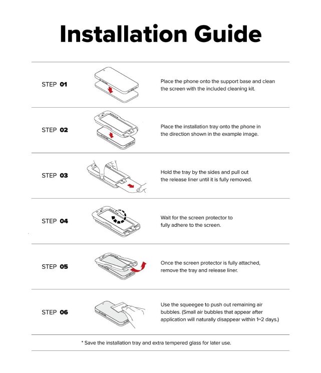 Комплект защитных стекол (2шт) Ringke Easy Slide Privacy для Samsung Galaxy S26 (S942) 8800328815841: фото 15 из 18