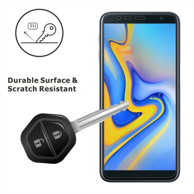Комплект защитных стекол ITIETIE 2.5D 9H для Samsung Galaxy J4+ (J415): фото 2 из 8