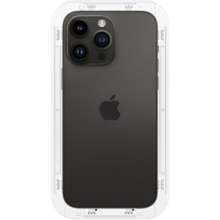Комплект защитных стекол Spigen (SGP) GLAS.tR EZ Fit Sensor Protected для Apple iPhone 14 Pro Max (AGL05202): фото 9 из 15