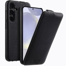Кожаный чехол MELKCO Jacka Type для Samsung Galaxy S24 (S921) - Black: фото 1 из 3
