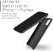 Кожаный чехол MUJJO Full Leather для Apple iPhone 11 Pro Max - Black (253256B). Фото 11 из 14