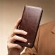 Кожаный чехол QIALINO Classic Case для Samsung Galaxy S26 FE - Brown (412771Z). Фото 7 из 7