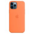 Оригинальный чехол MagSafe Silicone Case для iPhone 12 Pro Max (MHL83ZE/A) - Kumquat (253492K)
