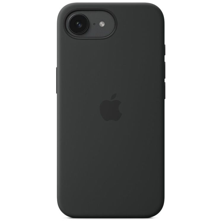 Оригінальний чохол Silicone Case with MagSafe для iPhone 16e (MD3N4) - Black: фото 2 з 3