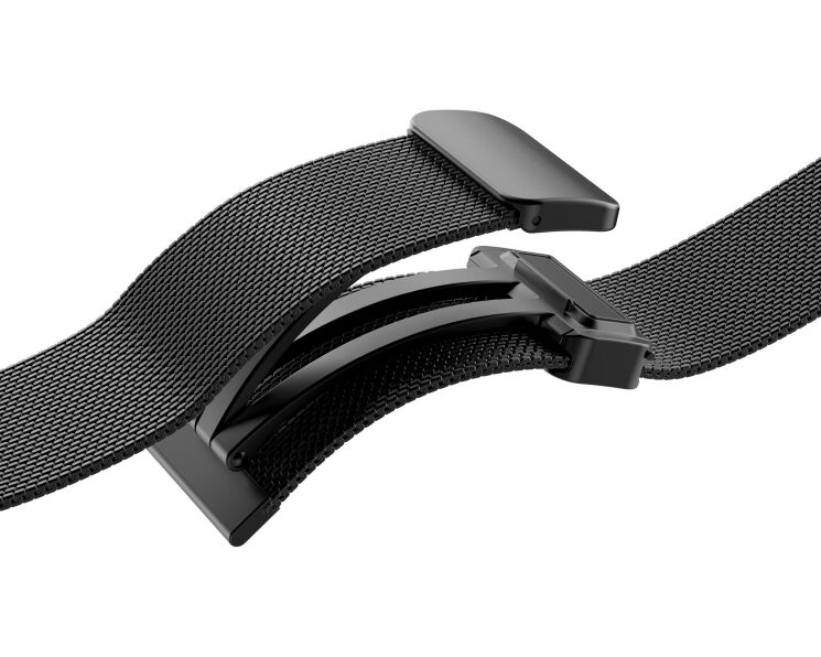 Оригінальний ремінець Milanese Band (M/L) для Samsung Galaxy Watch 4 / 5 / 6 (44mm) GP-TYR915HCABU - Black: фото 3 з 3