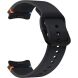 Оригінальний ремінець Sport Band (S/M) для Samsung Galaxy Watch 4 / 4 Classic / 5 / 5 Pro / 6 / 6 Classic / 7 / FE (ET-SFR30SBEGEU) Технічна упаковка - Dark Gray (895438B). Фото 1 з 4