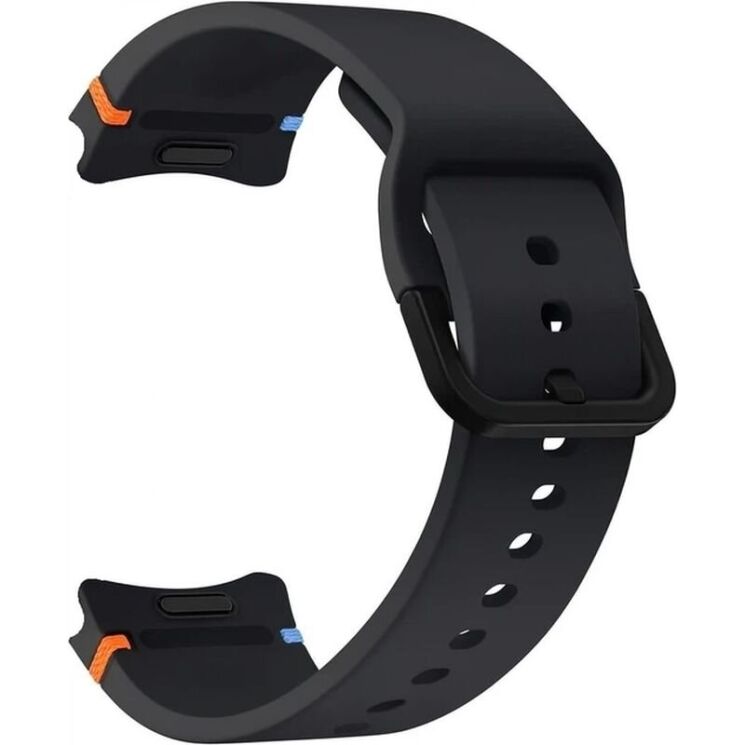 Оригінальний ремінець Sport Band (S/M) для Samsung Galaxy Watch 4 / 4 Classic / 5 / 5 Pro / 6 / 6 Classic / 7 / FE (ET-SFR30SBEGEU) Технічна упаковка - Dark Gray: фото 1 з 4