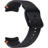 Оригинальный ремешок Sport Band (S/M) для Samsung Galaxy Watch 4 / 4 Classic / 5 / 5 Pro / 6 / 6 Classic / 7 / FE (ET-SFR30SBEGEU) Техническая упаковка - Dark Gray: фото 1 из 4