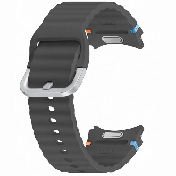 Оригінальний ремінець Sport Band (S/M) для Samsung Galaxy Watch 4 / 4 Classic / 5 / 5 Pro / 6 / 6 Classic / 7 / FE (ET-SFR30SBEGEU) Технічна упаковка - Dark Gray (895438B) Оригінальний ремінець Sport Band (S/M) для Samsung Galaxy Watch 4 / 4 Classic / 5 / 5 Pro / 6 / 6 Classic / 7 / FE (ET-SFR30SBEGEU) Технічна упаковка - Dark Gray: фото 1 з 3