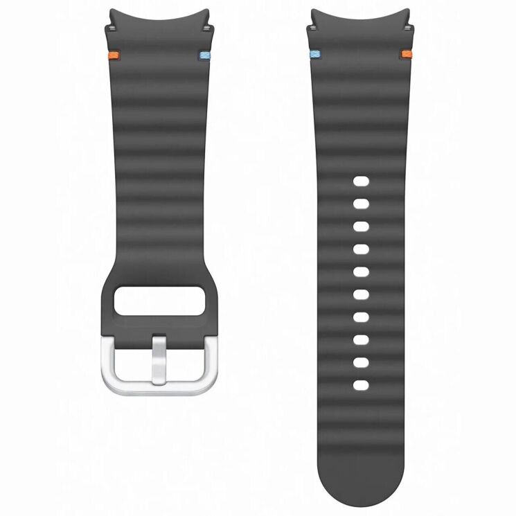 Оригінальний ремінець Sport Band (S/M) для Samsung Galaxy Watch 4 / 4 Classic / 5 / 5 Pro / 6 / 6 Classic / 7 / FE (ET-SFR30SBEGEU) Технічна упаковка - Dark Gray (895438B) Оригінальний ремінець Sport Band (S/M) для Samsung Galaxy Watch 4 / 4 Classic / 5 / 5 Pro / 6 / 6 Classic / 7 / FE (ET-SFR30SBEGEU) Технічна упаковка - Dark Gray: фото 3 з 3
