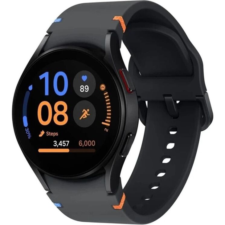 Оригінальний ремінець Sport Band (S/M) для Samsung Galaxy Watch 4 / 4 Classic / 5 / 5 Pro / 6 / 6 Classic / 7 / FE (ET-SFR30SBEGEU) Технічна упаковка - Dark Gray: фото 2 з 4