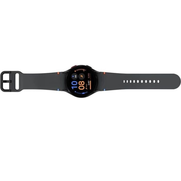 Оригінальний ремінець Sport Band (S/M) для Samsung Galaxy Watch 4 / 4 Classic / 5 / 5 Pro / 6 / 6 Classic / 7 / FE (ET-SFR30SBEGEU) Технічна упаковка - Dark Gray: фото 4 з 4