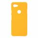 Пластиковый чехол Deexe Hard Shell для Google Pixel 3a XL - Yellow (217709Y). Фото 1 из 3