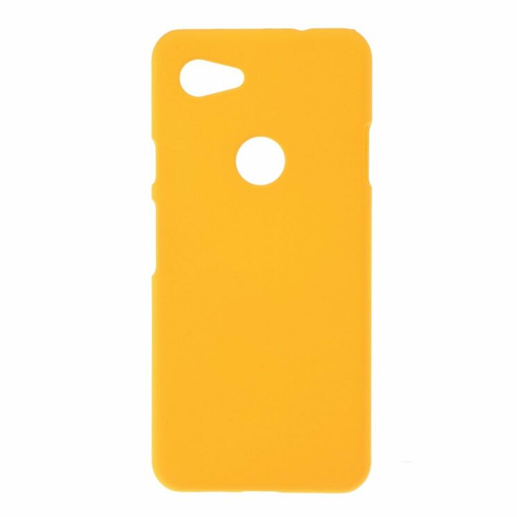 Пластиковый чехол Deexe Hard Shell для Google Pixel 3a XL - Yellow: фото 1 из 3