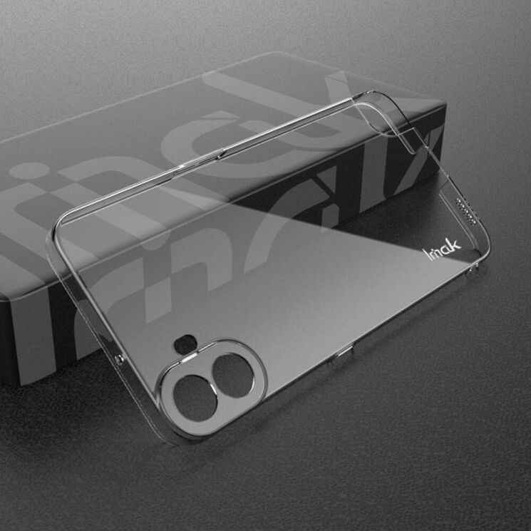 Пластиковий чохол IMAK Crystal II Pro для Nothing CMF Phone 1 - Transparent: фото 5 з 9