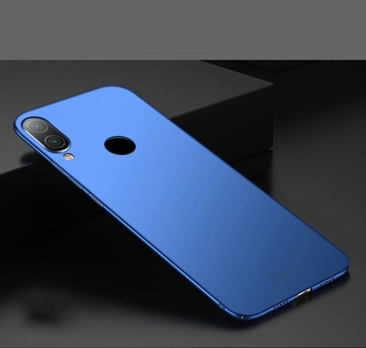 Пластиковый чехол MOFI Slim Shield для Xiaomi Redmi 7 - Blue: фото 2 из 11