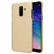 Пластиковый чехол NILLKIN Frosted Shield для Samsung Galaxy A6+ 2018 (A605) - Gold (189617F). Фото 1 из 16
