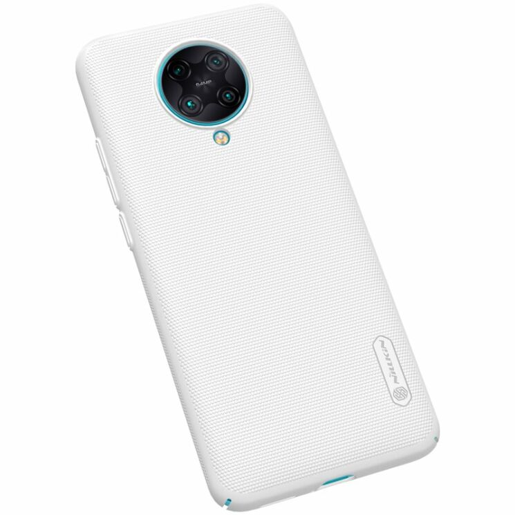 Пластиковый чехол NILLKIN Frosted Shield для Xiaomi Poco F2 Pro / Redmi K30 Pro - White: фото 6 из 19