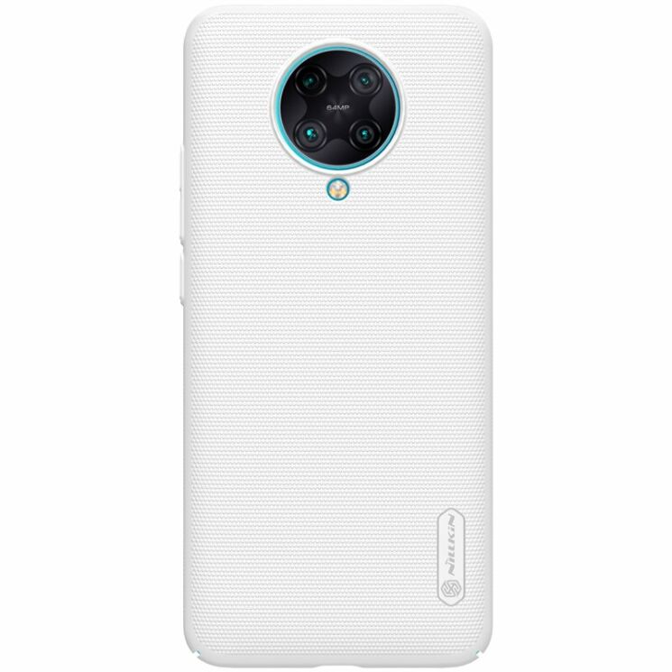 Пластиковый чехол NILLKIN Frosted Shield для Xiaomi Poco F2 Pro / Redmi K30 Pro - White: фото 1 из 19