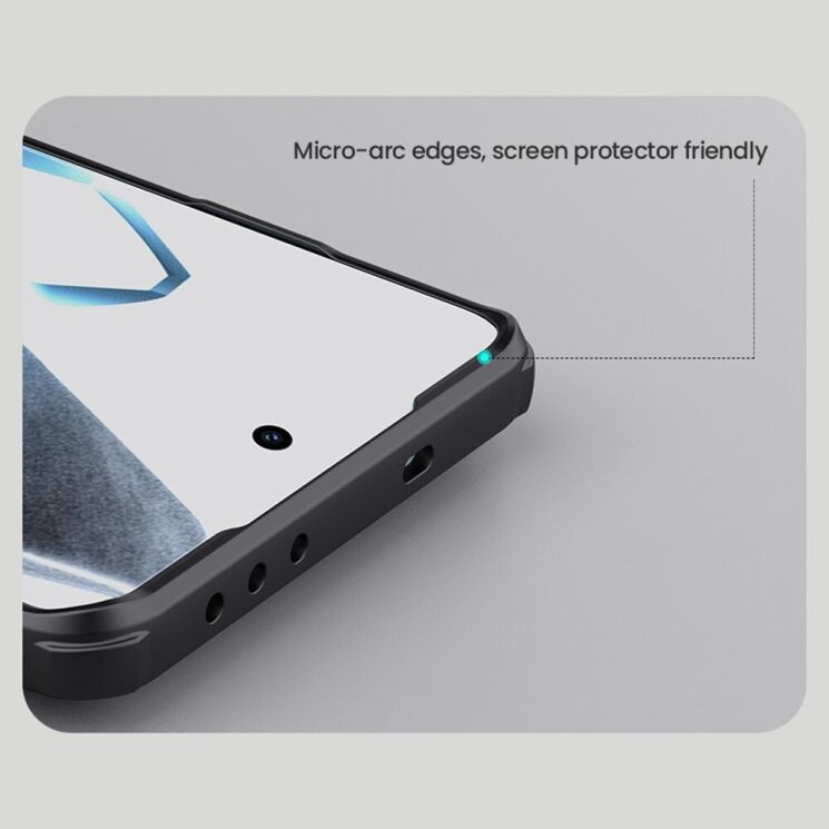 Пластиковый чехол NILLKIN Frosted Shield Pro для OnePlus 13 - Black: фото 14 из 16