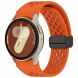 Ремінець Deexe Astra Strap для Samsung Galaxy Watch 4 / 4 Classic / 5 / 5 Pro / 6 / 6 Classic / 7 / FE - Orange (358122O). Фото 2 з 7